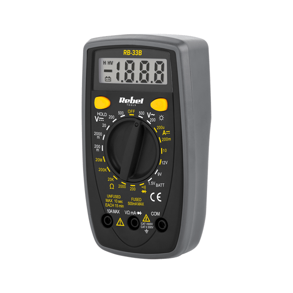 Multimittari Rebel Tools RB-33B