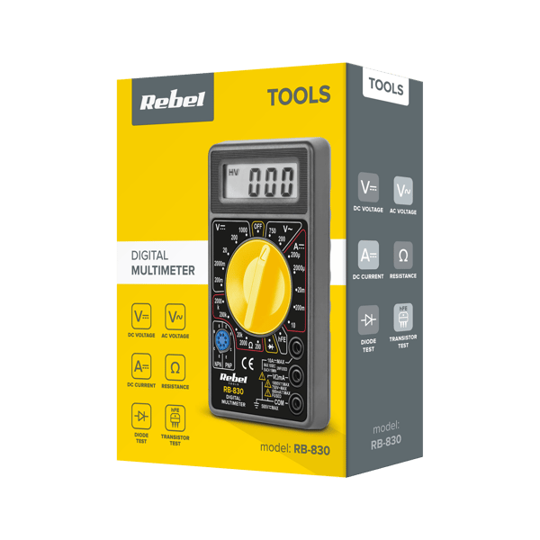 Yleismittari Rebel Tools RB-830
