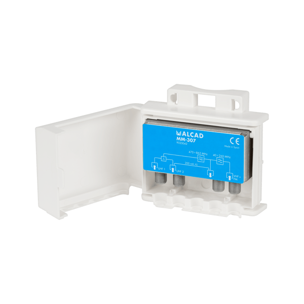 Multiplekser TV FM IP53 Alcad MM-307 Multiplekser TV FM IP53 Alcad MM-307