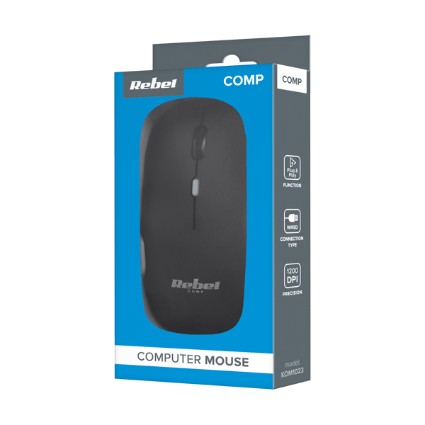 Kablet mus Rebel WDM210 sensor 800/1000/1200 dpi