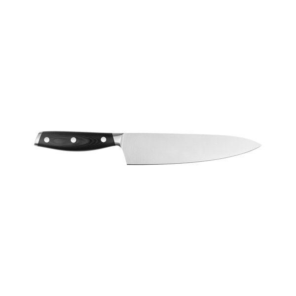 Kokkekniv i rustfrit stål 33 cm Teesa balanceret skarp