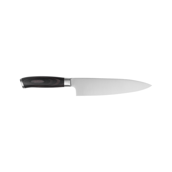 Kokkekniv i rustfrit stål 33 cm Teesa balanceret skarp køkken