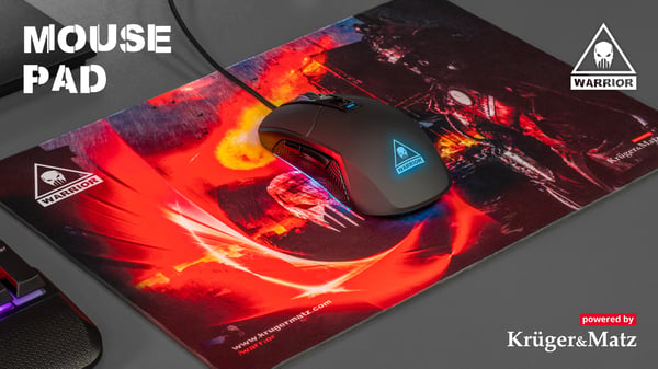 Kruger&Matz 35x25 Gamingmusmatta