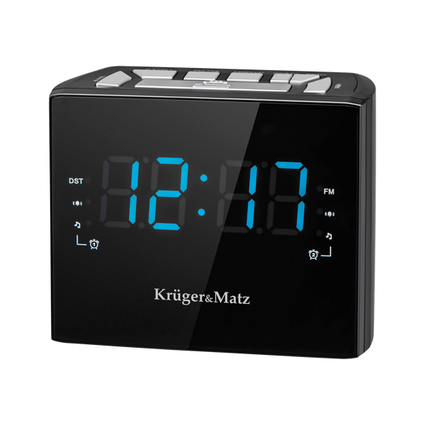 Radiovækkeur FM LED alarm Kruger&Matz KM 821