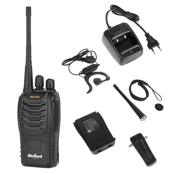 Käsitettävä radiopuhelin PMR Rebel