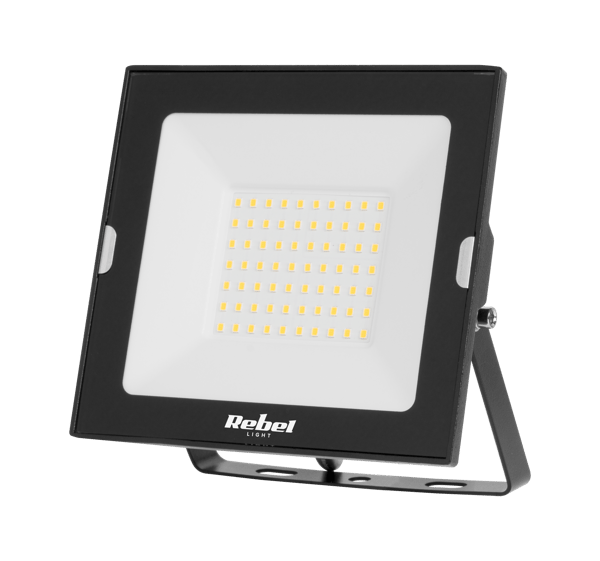 Halogen LED spotlight lampe projektør 50W 4000K IP65 Rebel