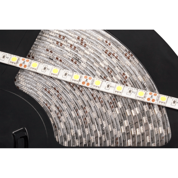 LED-strip 25m neutral hvid 5050SMD 12V 5,6W LED-streng IP65 Rebel
