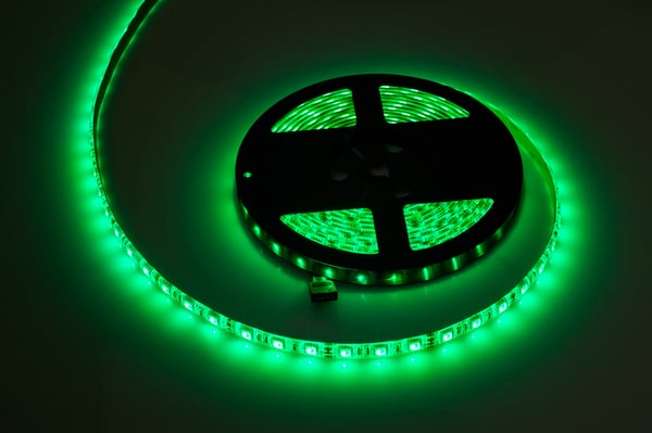 LED-stribe 5m Rebel (300x5050 SMD) RGB, vandtæt, 12V