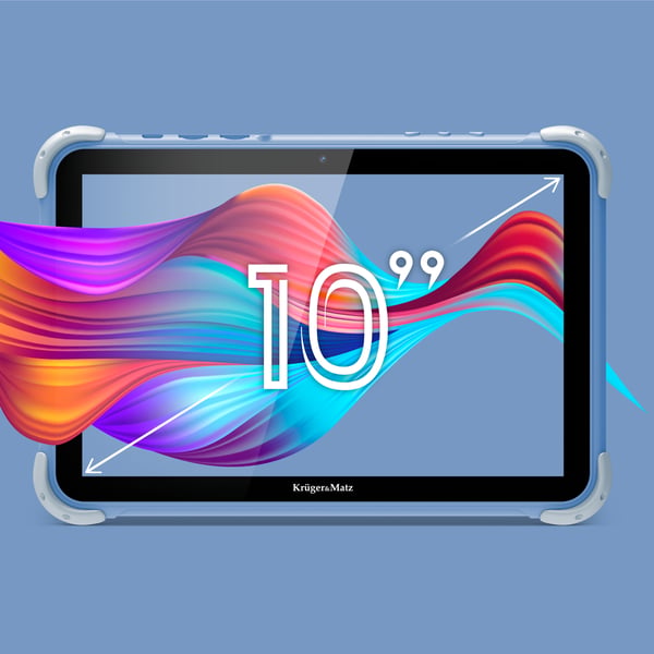 Kruger och Matz 10,1" FUN 1008 surfplatta för barn 4/64GB LTE WiFi GPS Android 13