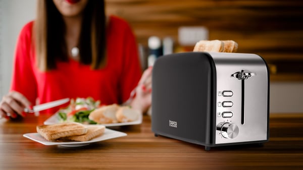 Toasteri Teesa 850W 2 viipale 6 asetusta murulappu