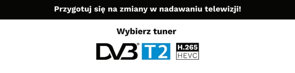 DVB-T2-viritin KrugerMatz H.265 HEVC -dekooderi HDMI:lle