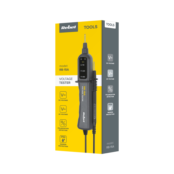 Jännitteen osoitin Rebel Tools RB-15A