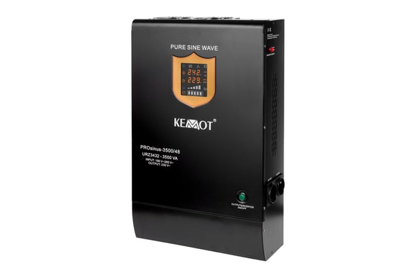 Hätävirtalähde UPS KEMOT PROsinus 3500 3500VA/2400W 48V/230V