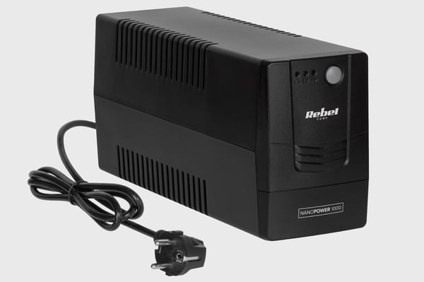 UPS REBEL 1000 offline computer nødstrømforsyning 1000VA/600W 230V 50Hz
