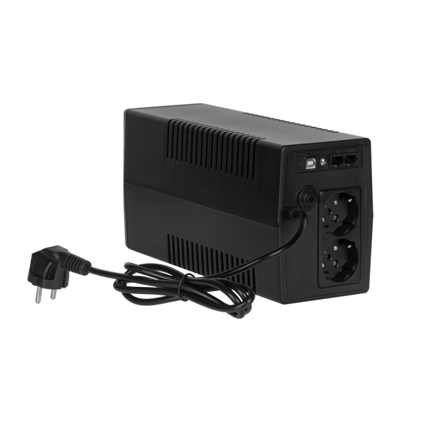 UPS REBEL 1000VA/600W 230V 50Hz LCD USB RJ45 computer nødstrømforsyning