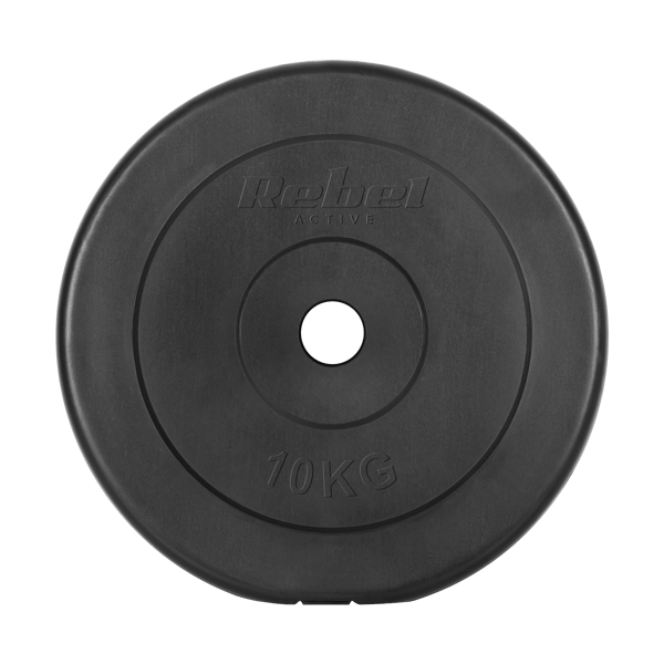 Bitumenvægt sæt 2x10kg 20kg hul 31mm klassisk plade Rebel
