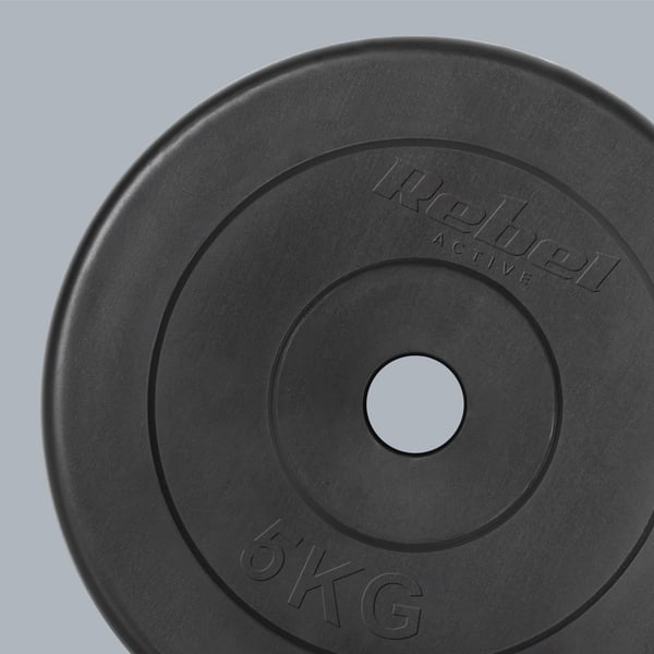 Bitumenplade sæt 4x5kg 20kg hul 31mm klassisk plade REBEL