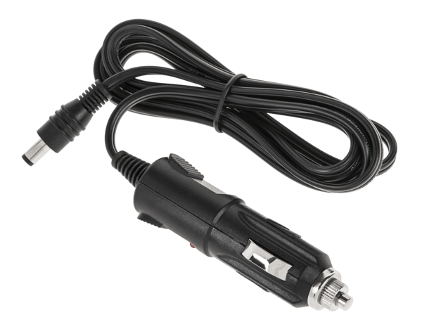 Stik til cigaretlighter på kabel 1.5m DC 2.1/5.5 til TV