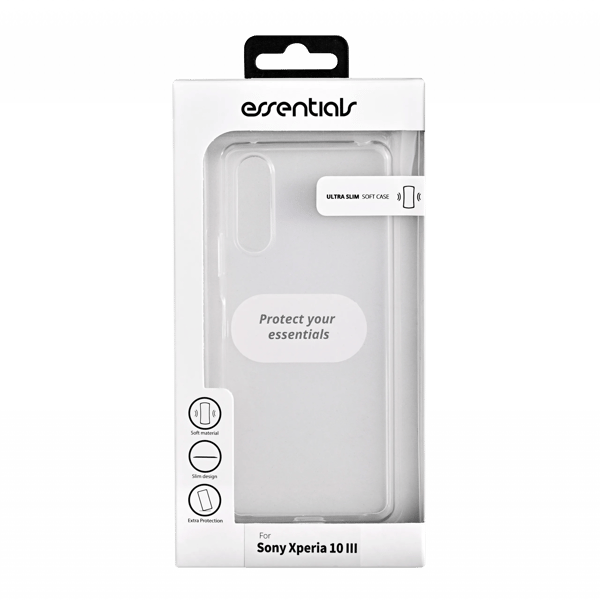 Sony Xperia 10 III TPU back cover, transparent