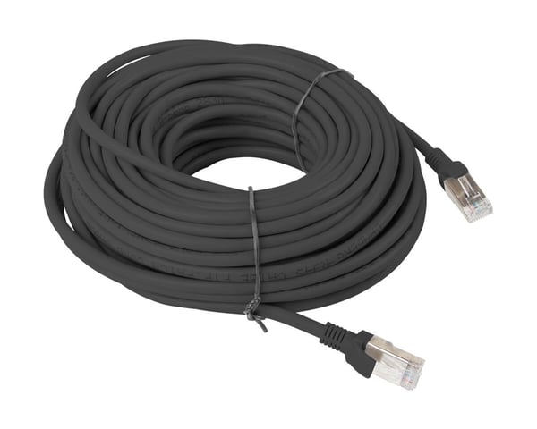 Cat6 UTP Netværkskabel 20 Meter Sort Cat6 UTP Netværkskabel 20 Meter Sort