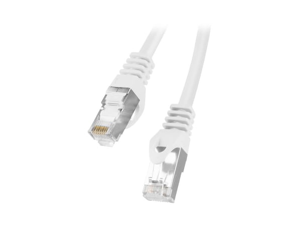1 Meter Cat6 FTP Netværkskabel Hvid 1 Meter Cat6 FTP Netværkskabel Hvid