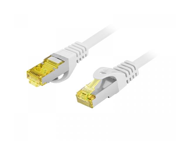 10 Meter Cat6A S/FTP LSZH CU Netværkskabel Grå 10 Meter Cat6A S/FTP LSZH CU Netværkskabel Grå