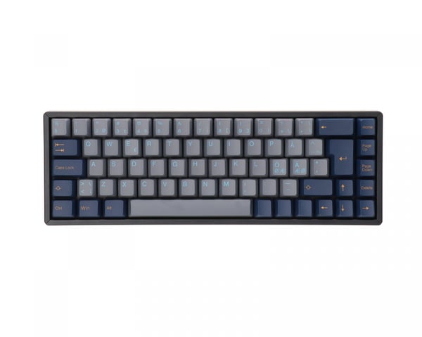 PBT Double-shot Keycaps Pohjoismainen Layout - Dark Tunnel