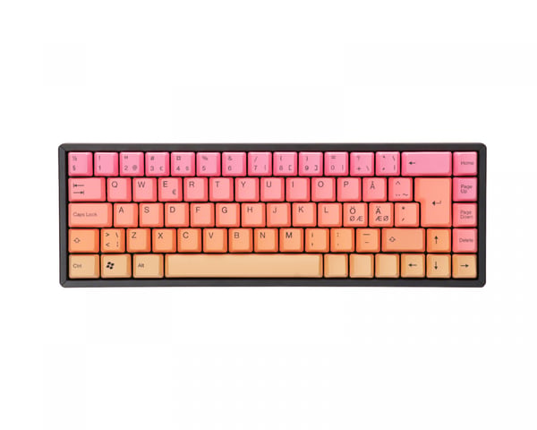 PBT Double-shot Keycaps Nordisk Layout - Sunshine PBT Double-shot Keycaps Nordisk Layout - Sunshine