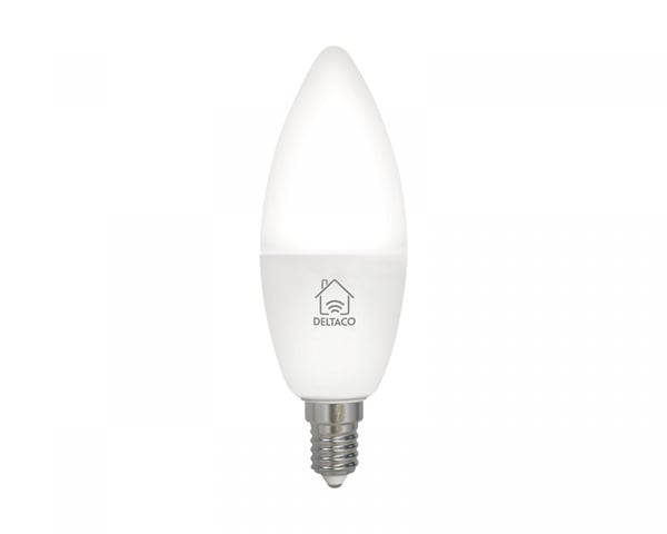 Smart Lampe E14 WiFI, White CCTC, Dimbar