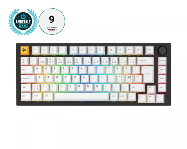GMMK Pro 75% Pre-built ISO Nordic Edition Tastatur [Fox Linear] - Black Slate