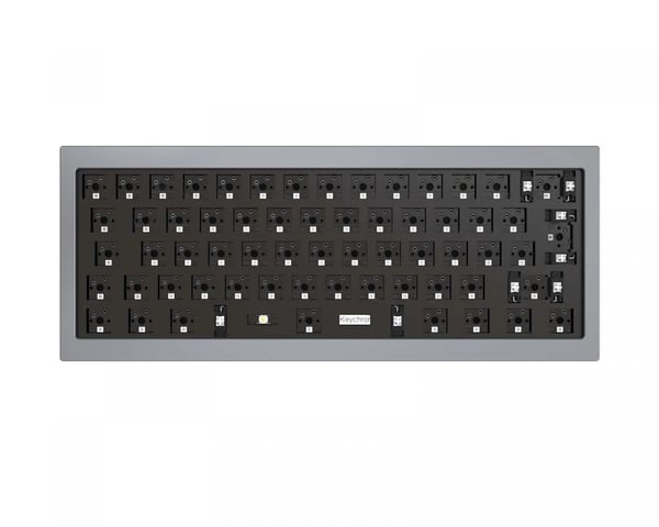 Q4 QMK 60% ISO Barebone RGB Hot-Swap - Harmaa