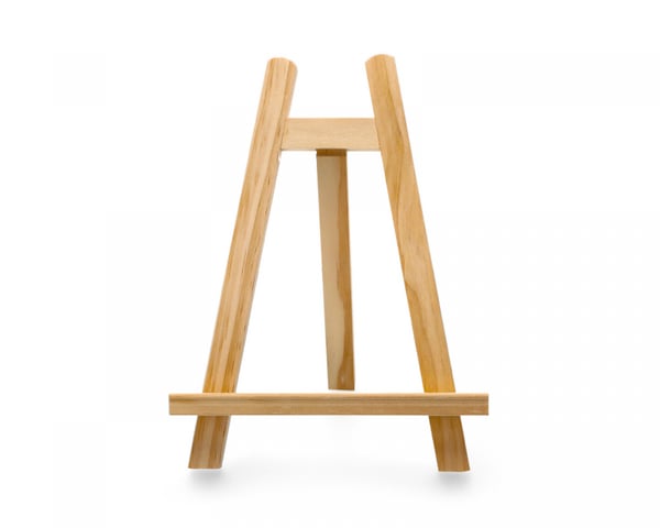 Tastaturstativ i Tre - Keyboard Display Stand - 20x28cm