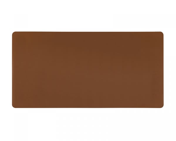 PVC Läder - 1200x600 MSkriveunderlag - Brun