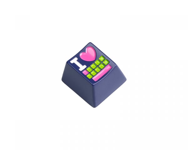 Love Zinc Alloy OEM Artisan Keycap - Mørke Lilla Love Zinc Alloy OEM Artisan Keycap - Mørke Lilla