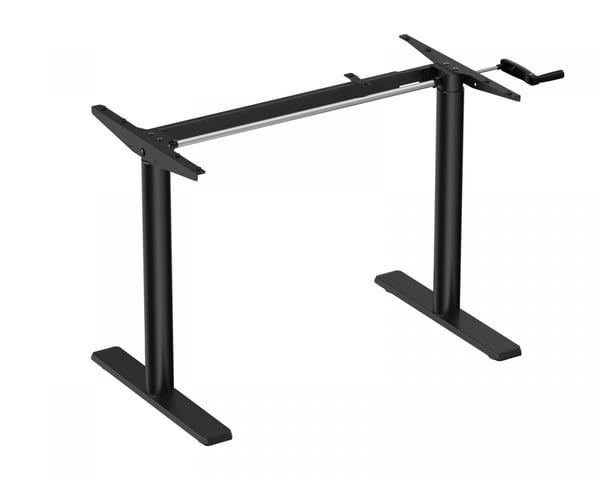 Desk Frame - Hev og Senkbart Understell - Svart