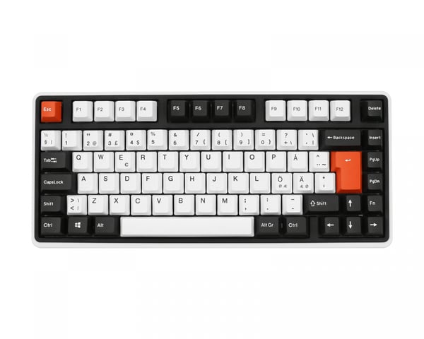 VXT82 Minilo Retro 75% Gateron G Pro 2.0 Silver VXT82 Minilo Retro 75% Gateron G Pro 2.0 Silver