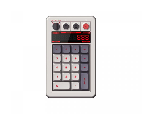 Retro 18 Mechanical Numpad - Trådlös Numpad - N Edition