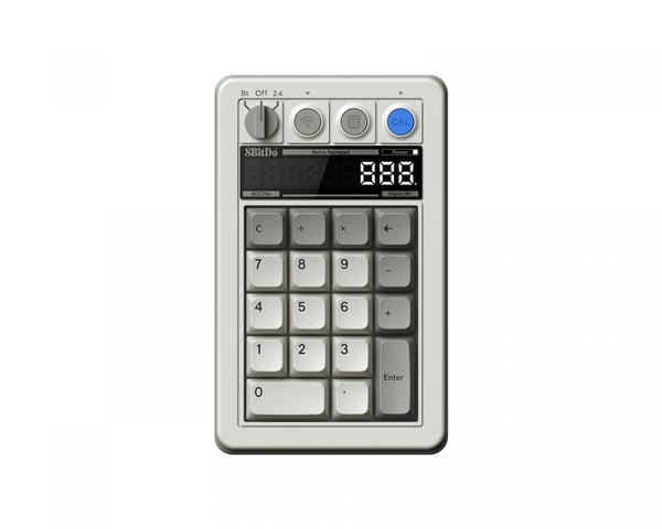Retro 18 Mechanical Numpad - Trådløs Numpad - M Edition