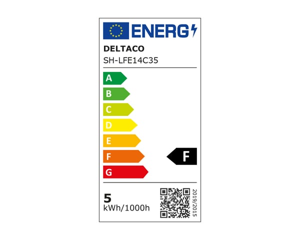 LED-lys Filament E14 WiFI 4.5W