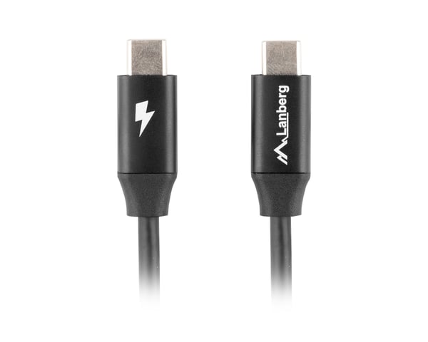 USB-C (Hane) til USB-C (Hane) Kabel Hurtigladning 4.0 - 1.8 Meter