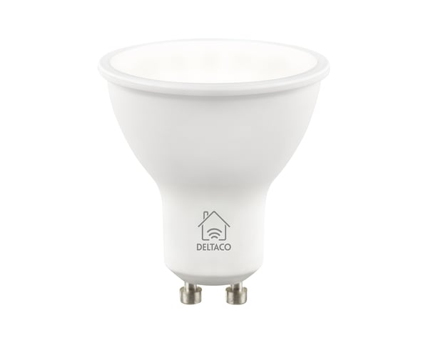 Smart Lampe GU10 WiFI, White CCTC, Dæmpbar