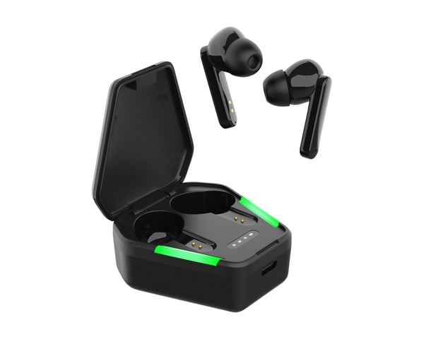 True Wireless Gaming In-Ear Hodetelefoner - Svart