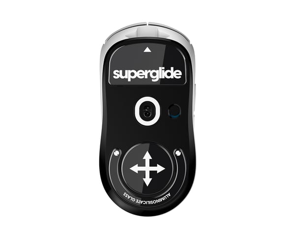 Glass Skates til Logitech G Pro X Superlight - Sort