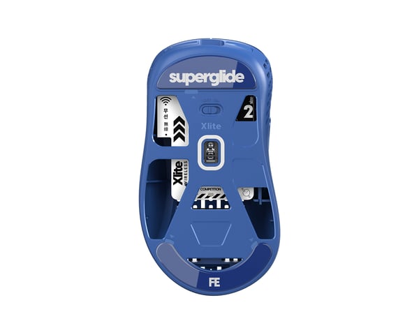 Glass Skates til Pulsar Xlite Series - Classic Blue