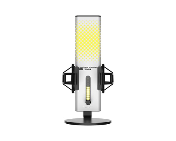 XSTRM USB Mikrofoni RGB - Valkoinen