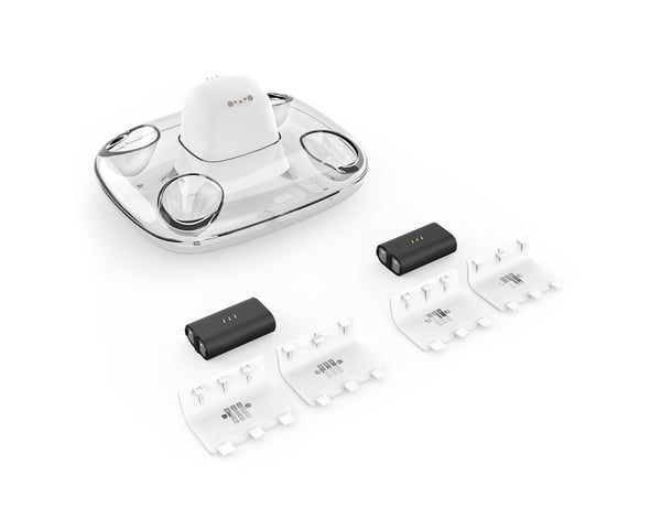 Dual Charging Dock för Xbox Wireless Controllers - Vit