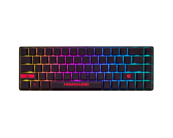 LAVAROCK Base 65 Hotswap Gaming Tastatur - ANSI [White Flame]