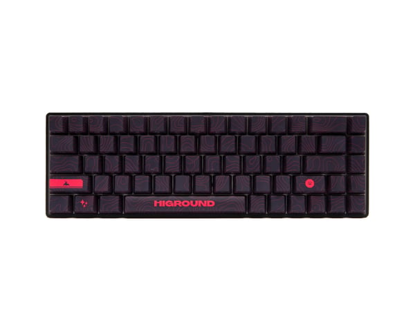LAVAROCK Base 65 Hotswap Gaming Tastatur - ANSI [White Flame]