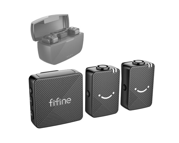 M9 Dual Wireless Microphone System - Trådløs Mikrofon