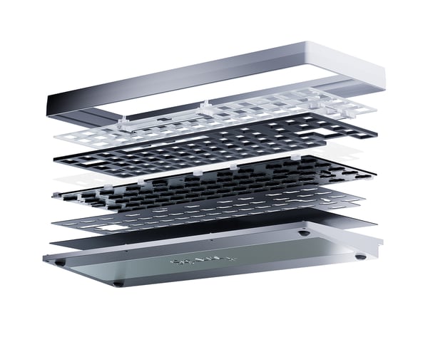 MAX65 Wireless ISO Barebone - Vit